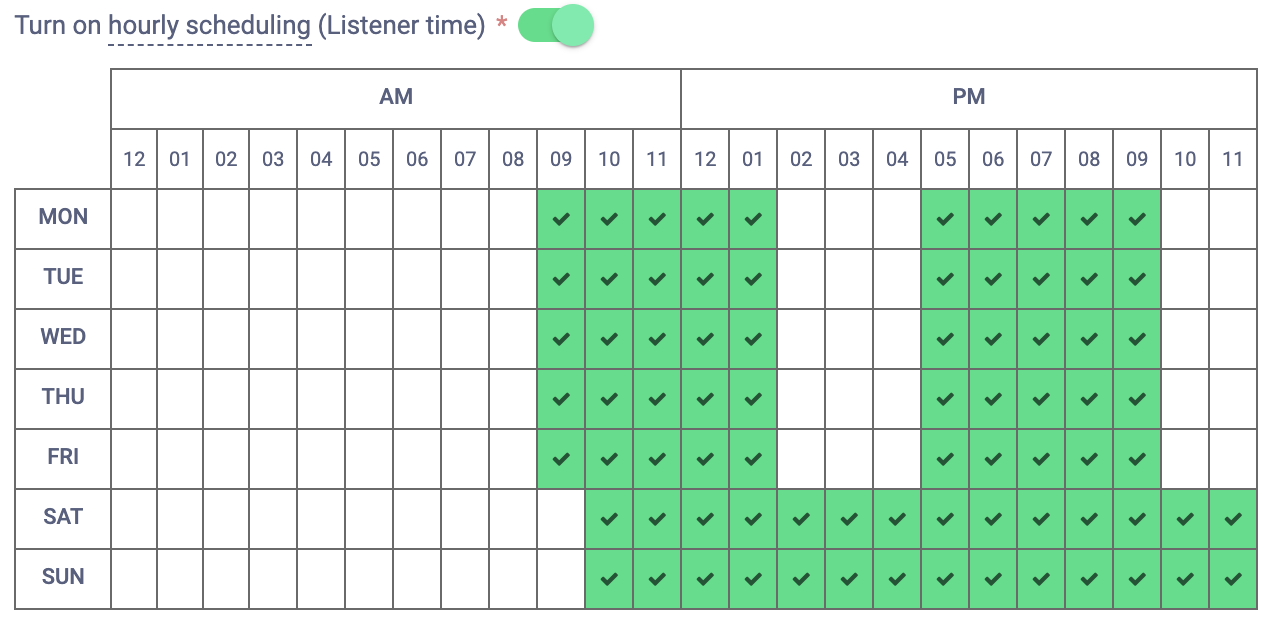 audio-campaign-hourly-scheduling