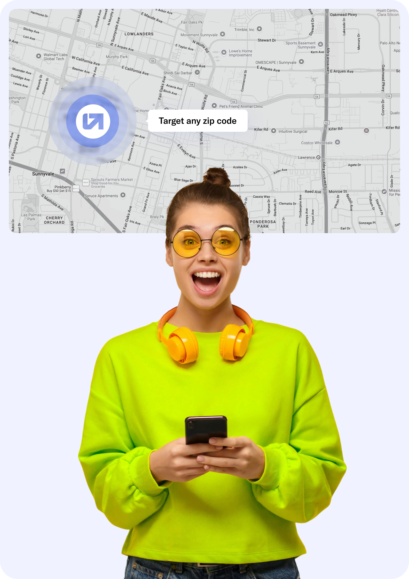 Precision targeting–zip code level