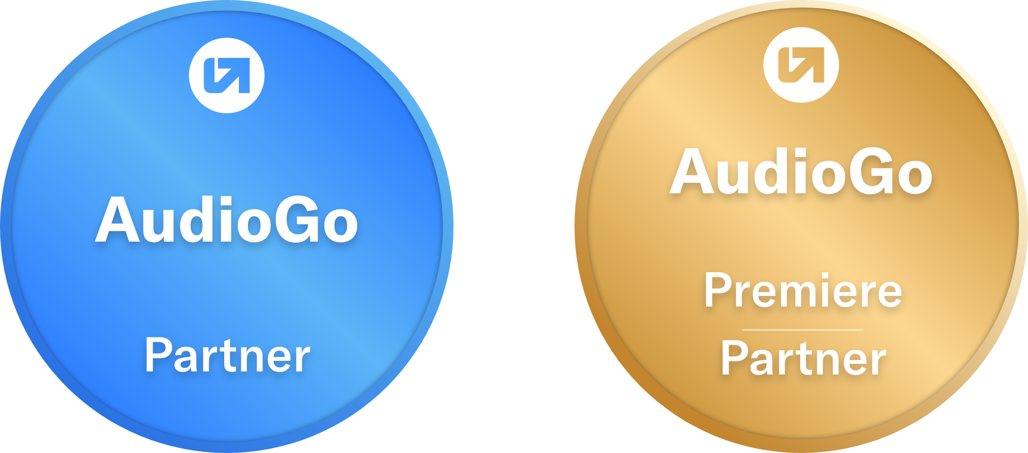 AudioGo tiers of partnership