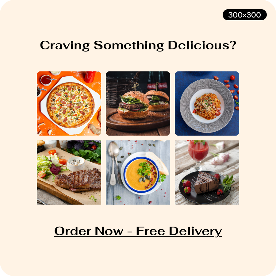 AudioGo retargeting ad - retail store sale campaign