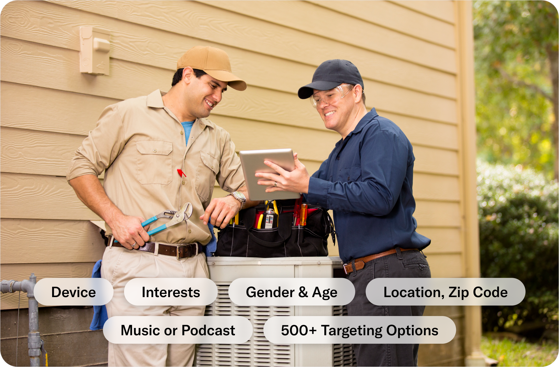 Reach Homeowners with Precision - Local advertising is easy for HVAC businesses