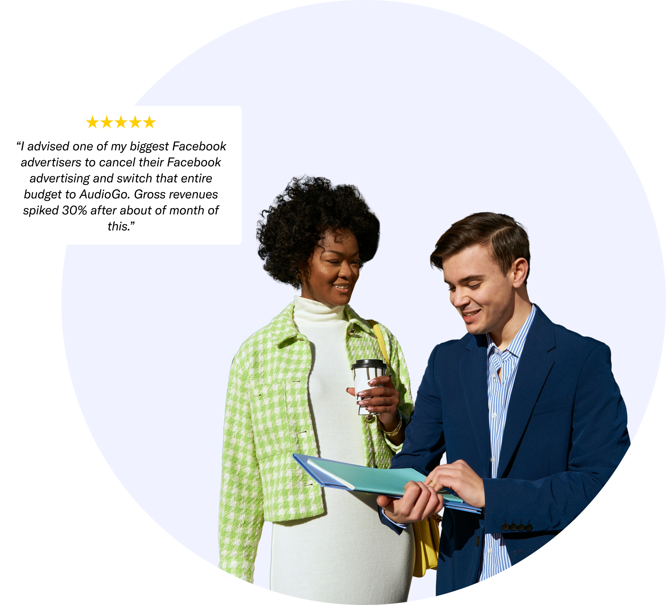 Reach people with banking, financing, or insurance needs